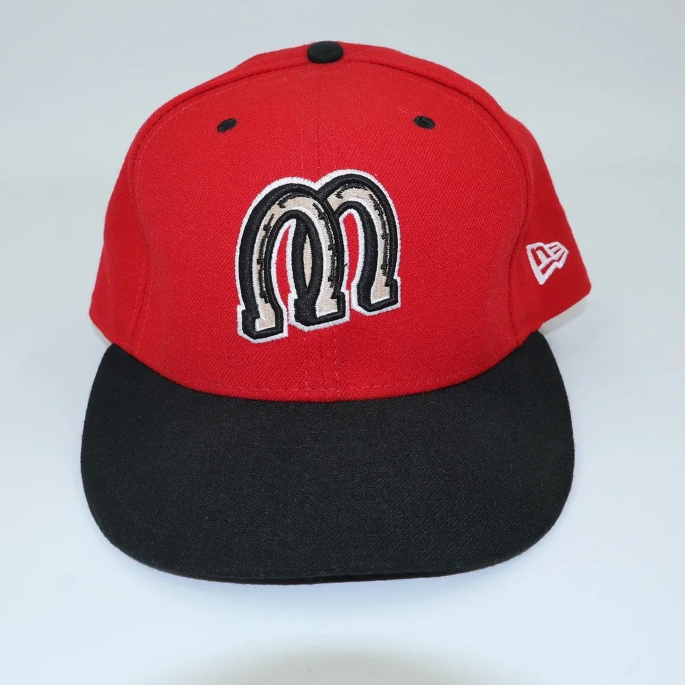Billings Mustangs MiLB New‎ Era 59FIFTY Hat RARE 2005-2006 Size 7 5/8